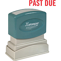 Xstamper PAST DUE Title Stamp (XST1362)