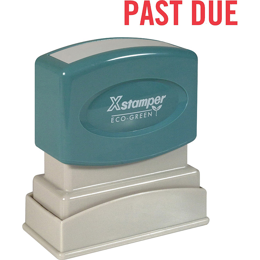 Xstamper PAST DUE Title Stamp (XST1362)