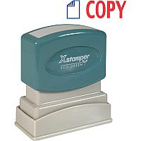Xstamper COPY 2-color Pre-inked Stamp (XST2022)
