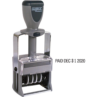 Xstamper Self-Inking 12 Phrase Dater (XST40140)