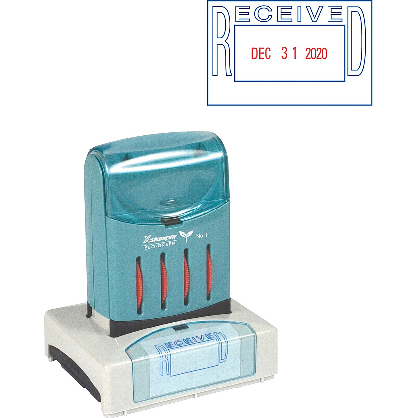 Xstamper VersaDater Pre-inked RECEIVED Date Stamp (XST66211)