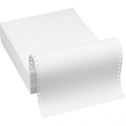 Southworth 35-520-10 Continuous Paper - White - Recycled - 25% Recycled Content