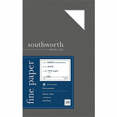 Southworth Red Ruled Business Paper (SOU403ER)