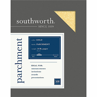 Southworth Parchment Specialty Paper - Gold (SOU994C)