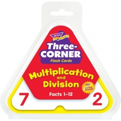 TREND Multiplication/Division Three-Corner Flash Card Set (T1671)