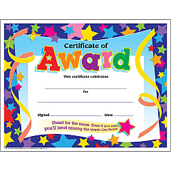 TREND Shoot for the Moon Award Certificate (TEPT2951)