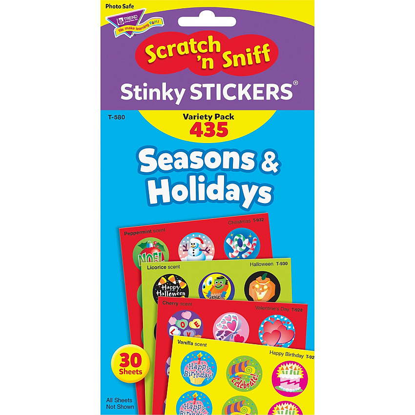 TREND Seasons & Holidays Stickers (TEPT580)