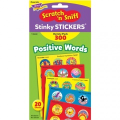 TREND Positive Words Stinky Stickers Variety Pack (T6480)