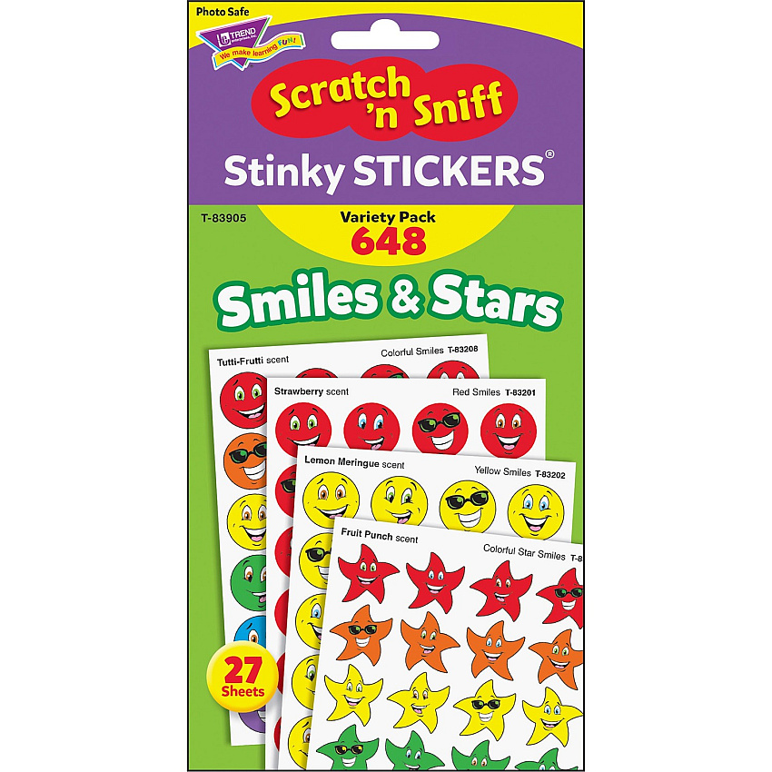 TREND Stinky Stickers Jumbo Variety Pack (TEPT83905)
