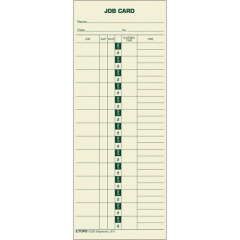 TOPS Job Costing Time Cards (1258)