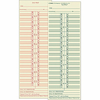 TOPS Semi-Monthly Time Cards (TOP1276)