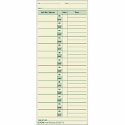 TOPS Job Cards Time Cards (1290)