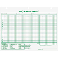 TOPS Daily Employee Attendance Record Form (TOP3284)