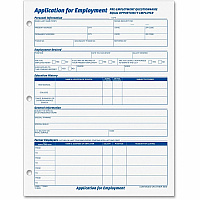TOPS Employment Application Forms (TOP32851)