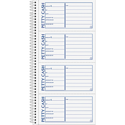 TOPS Duplicate Petty Cash Book (TOP4109)