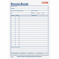 TOPS Carbonless Receiving Record Forms (TOP46260)