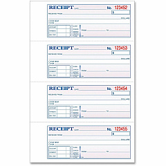 TOPS Money/Rent Receipt Book (TOP46806)