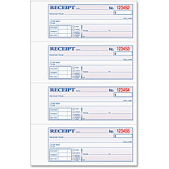 TOPS Money/Rent Receipt Book (TOP46816)