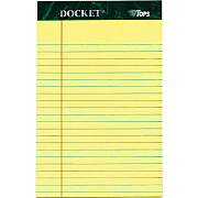 TOPS Jr. Legal Rule Docket Writing Pads (TOP63350)
