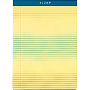 TOPS Letr-Trim Perforated Narrow Ruled Canary Legal Pads (TOP63376)