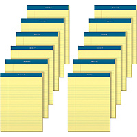 TOPS Docket Letr-Trim Legal Rule Canary Legal Pads (TOP63400)