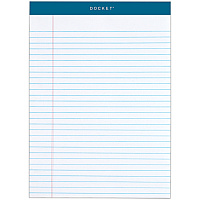 TOPS Docket Letr-Trim Legal Ruled White Legal Pads (TOP63410)
