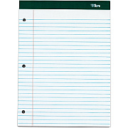 TOPS Docket 3-hole Punched Legal Ruled Legal Pads (TOP63437)