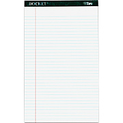 TOPS Docket Letr - Trim Legal Ruled White Legal Pads - Legal (TOP63590)