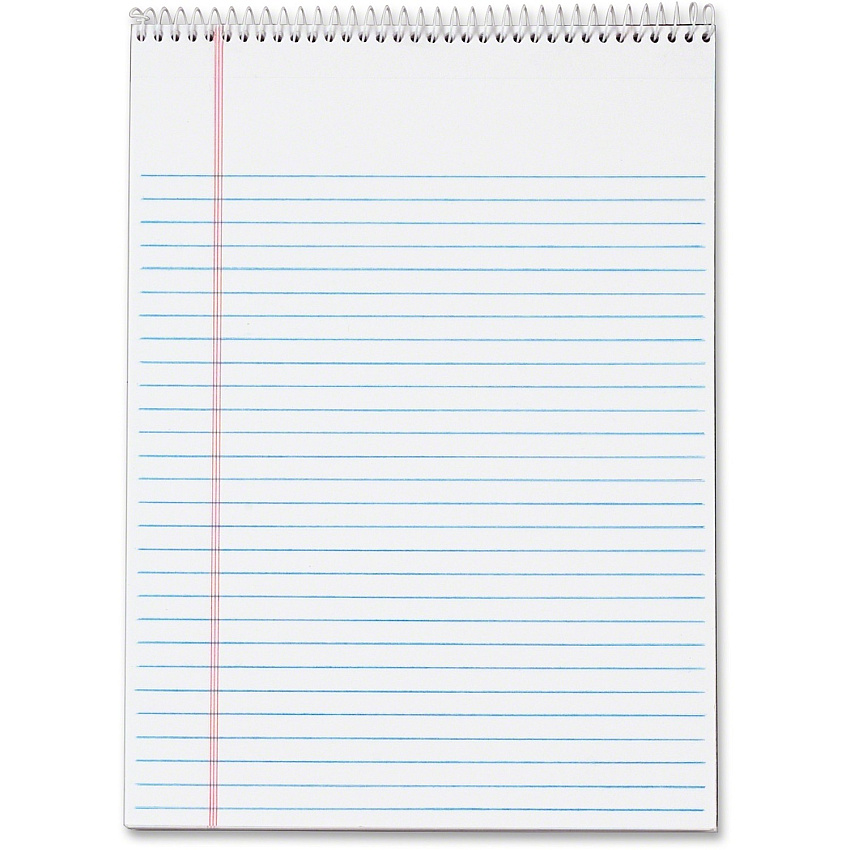 TOPS Docket Wirebound Legal Writing Pads - Letter (TOP63633)