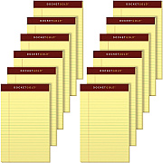 TOPS Docket Gold Jr. Legal Ruled Canary Legal Pads - Jr.Legal (TOP63900)