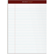 TOPS Docket Gold Legal Ruled White Legal Pads (TOP63960)