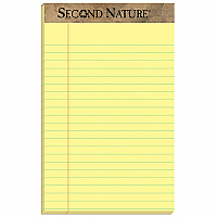 TOPS Second Nature Recycled Jr Legal Writing Pad (TOP74840)
