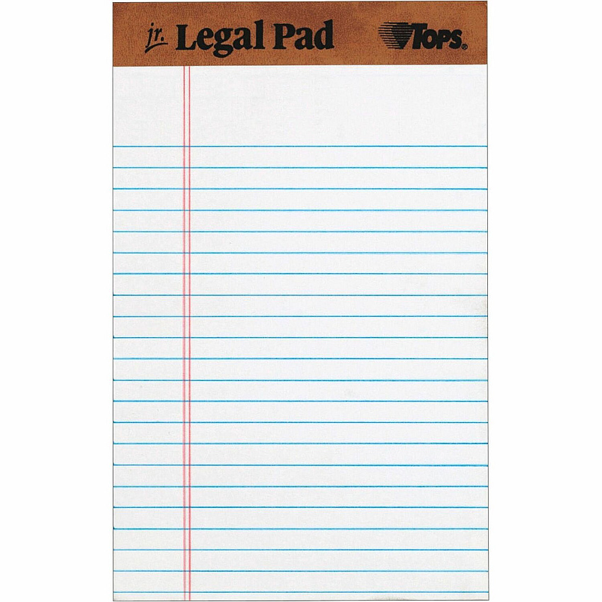TOPS The Legal Pad Writing Pad (TOP7500)