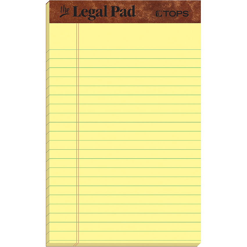 TOPS The Legal Pad Writing Pad (TOP7501)