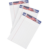 TOPS American Pride Binding Legal Writing Tablet - Jr.Legal (TOP75103)