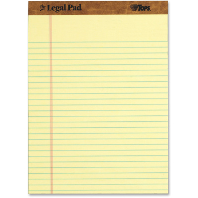 TOPS Letr-trim Perforated Legal Pads (7532)