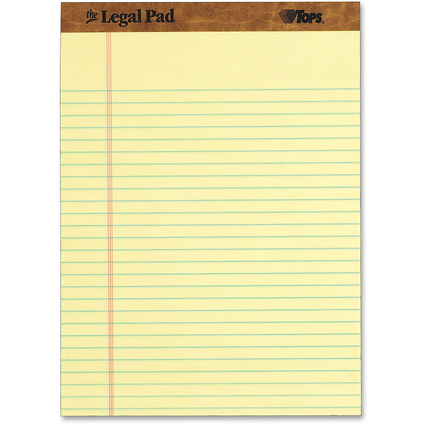 TOPS Letr-trim Perforated Legal Pads (TOP7532)