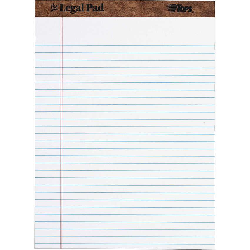 TOPS Letr-trim Perforated Legal Pads (TOP7533)