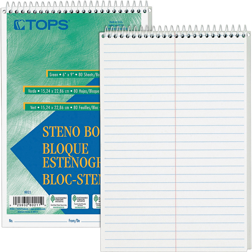 TOPS Steno Books (TOP8020)