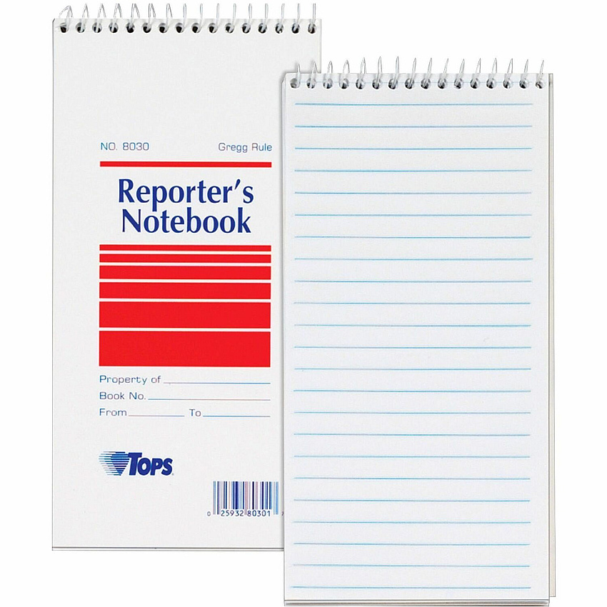 TOPS Reporter's Notebooks (TOP8030)
