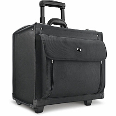 Solo Classic Carrying Case (Roller) for 17" Notebook - Black (USLB784)