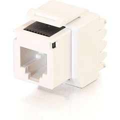 C2G Cat3 Rj12 Keystone Jack White (03801)