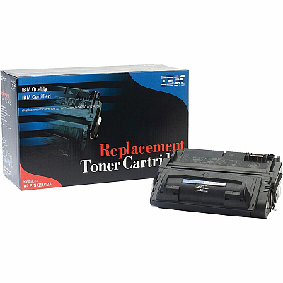 Turbon Remanufactured Black Toner Cartridge Replacement For HP 42A, Q5942A (IBMTG85P6478)