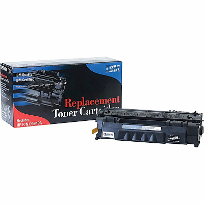 Turbon Remanufactured Black Toner Cartridge Replacement For HP 49A, Q5949A (IBMTG85P6480)