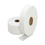 AbilityOne 8540015909068 SKILCRAFT Jumbo Roll Toilet Tissue, 2-Ply, White, 3.7" x 2,000 ft, 6/Box