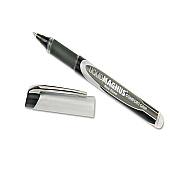 AbilityOne 7520015877801, SKILCRAFT Liquid Magnus Hybrid Gel Pen, Stick, Extra-Fine 0.5 mm, Black Ink, Black/Gray Barrel, 4/Pack