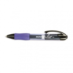 AbilityOne 7520015882364 SKILCRAFT BioWrite Gel Pen, Retractable, Medium 0.7 mm, Blue Ink, Translucent Blue Barrel, Dozen
