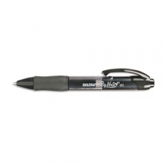 AbilityOne 7520015882363 SKILCRAFT BioWrite Gel Pen, Retractable, Medium 0.7 mm, Black Ink, Translucent Black Barrel, Dozen