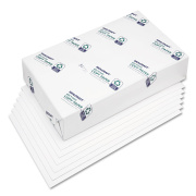 AbilityOne 7530010338891 SKILCRAFT Xerographic Paper, 92 Bright, 3-Hole Punch, 20 lb Bond Weight, 8.5 x 11, White, 500/Ream, 10 Reams/CT