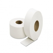 AbilityOne 8540015909073 SKILCRAFT Jumbo Roll Toilet Tissue, 2-Ply, White, 3.7" x 1,000 ft, 12/Box